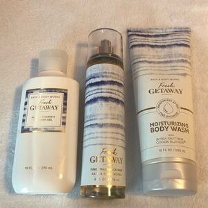 NWT Bath & Body Works Fresh Getaway Bundle!